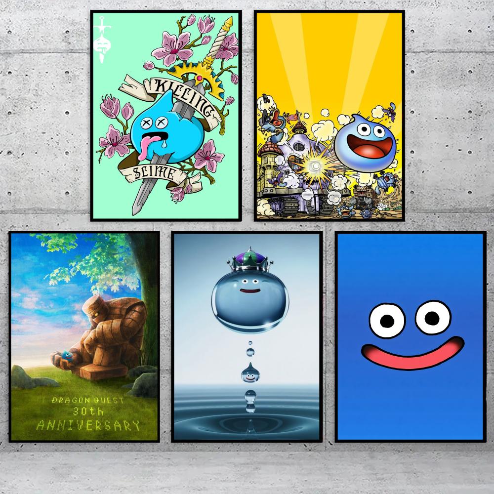Póster D-Dragon Quest Slime, p - Office Quest reseña y precio