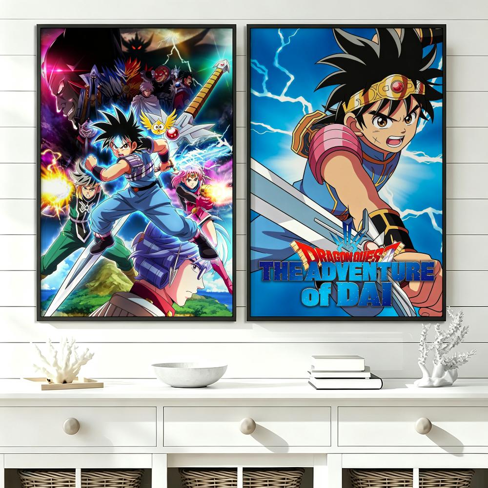 Póster del juego Dragon Quest, - Office Quest reseña y precio