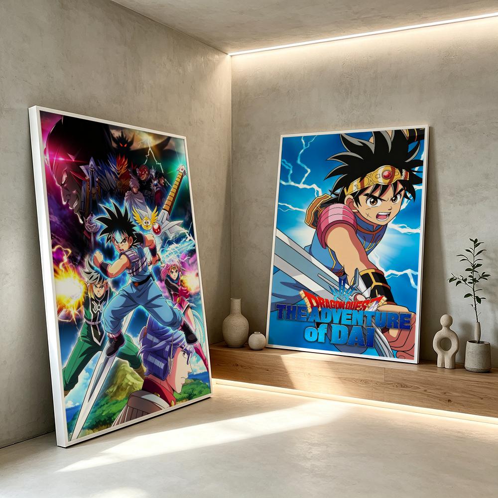 Póster del juego Dragon Quest, - Office Quest reseña y precio