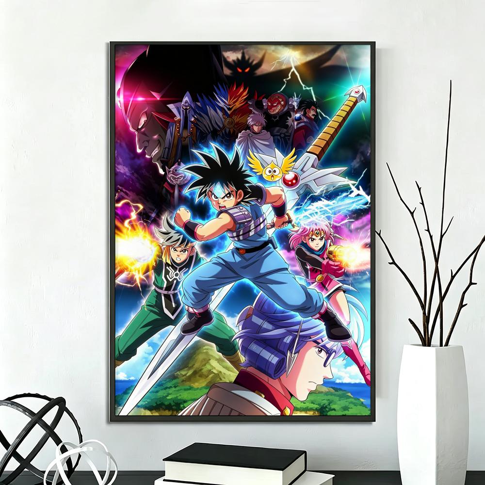 Póster del juego Dragon Quest, - Office Quest reseña y precio