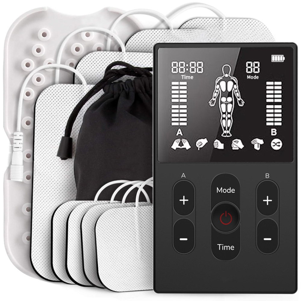 Masajeador TENS EMS, electroes - Office Technologies reseña y precio