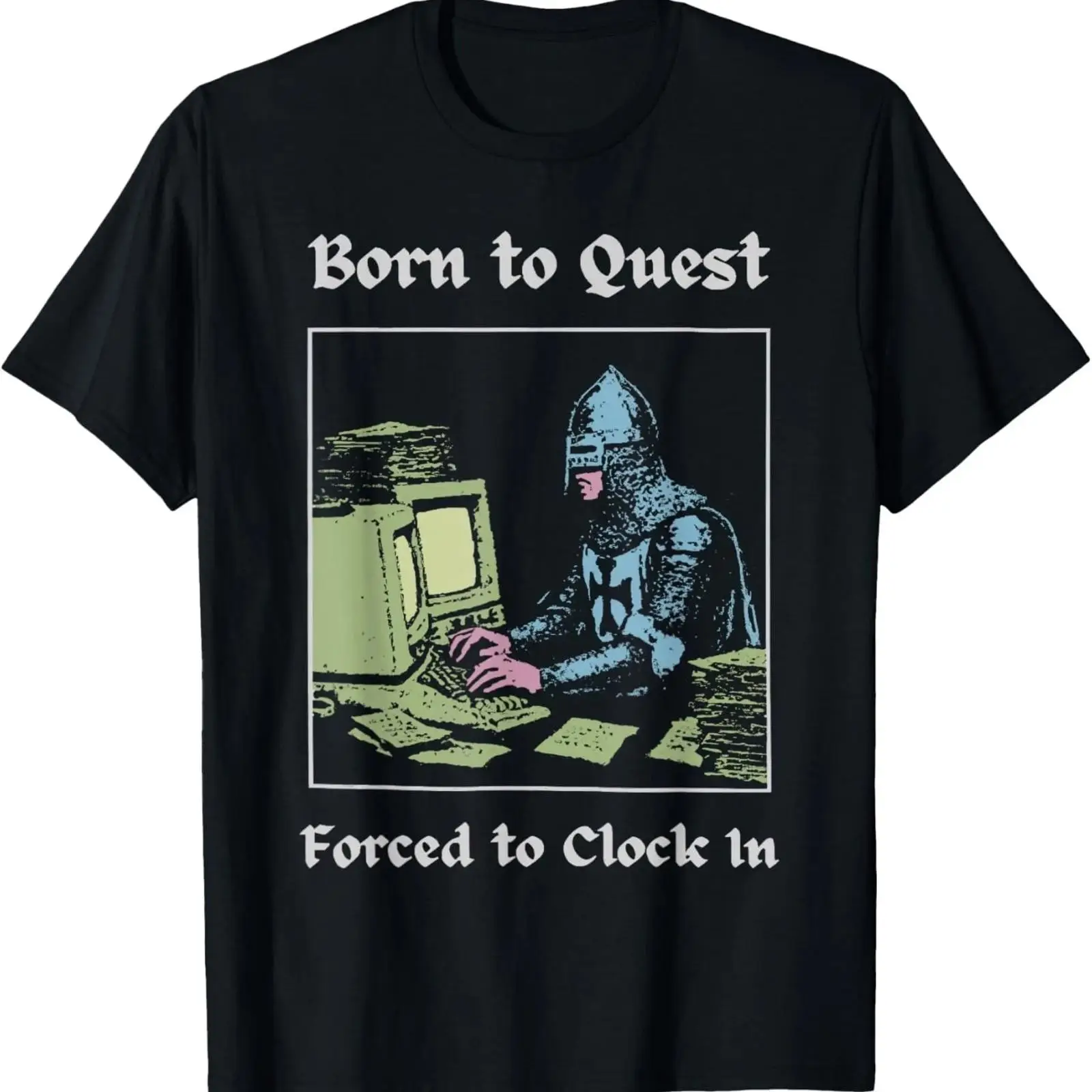 Camiseta unisex vintage con di - Office Quest reseña y precio