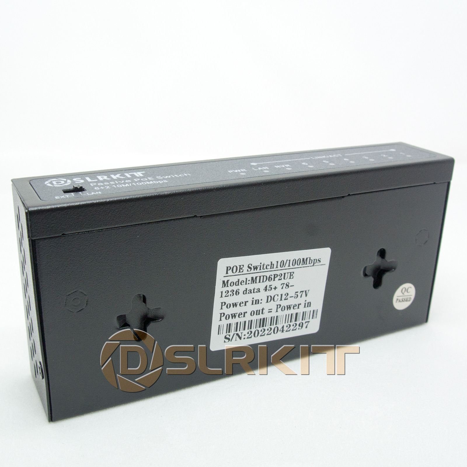 DSLRKIT-inyector de interrupto - Power Over Ethernet reseña y precio
