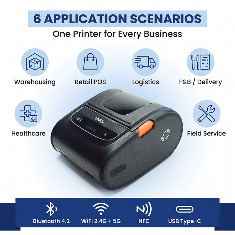 Mini Impresora Térmica Portáti - Receipt Printer Thermal reseña y precio