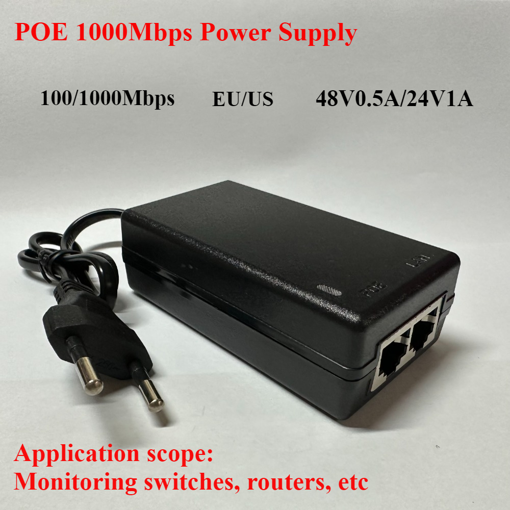 Inyector POE de 48V/12V, adapt - Power Over Ethernet reseña y precio